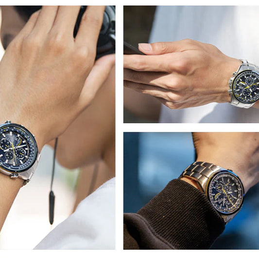 CITIZEN Мужские роскошные модные кварцевые часы