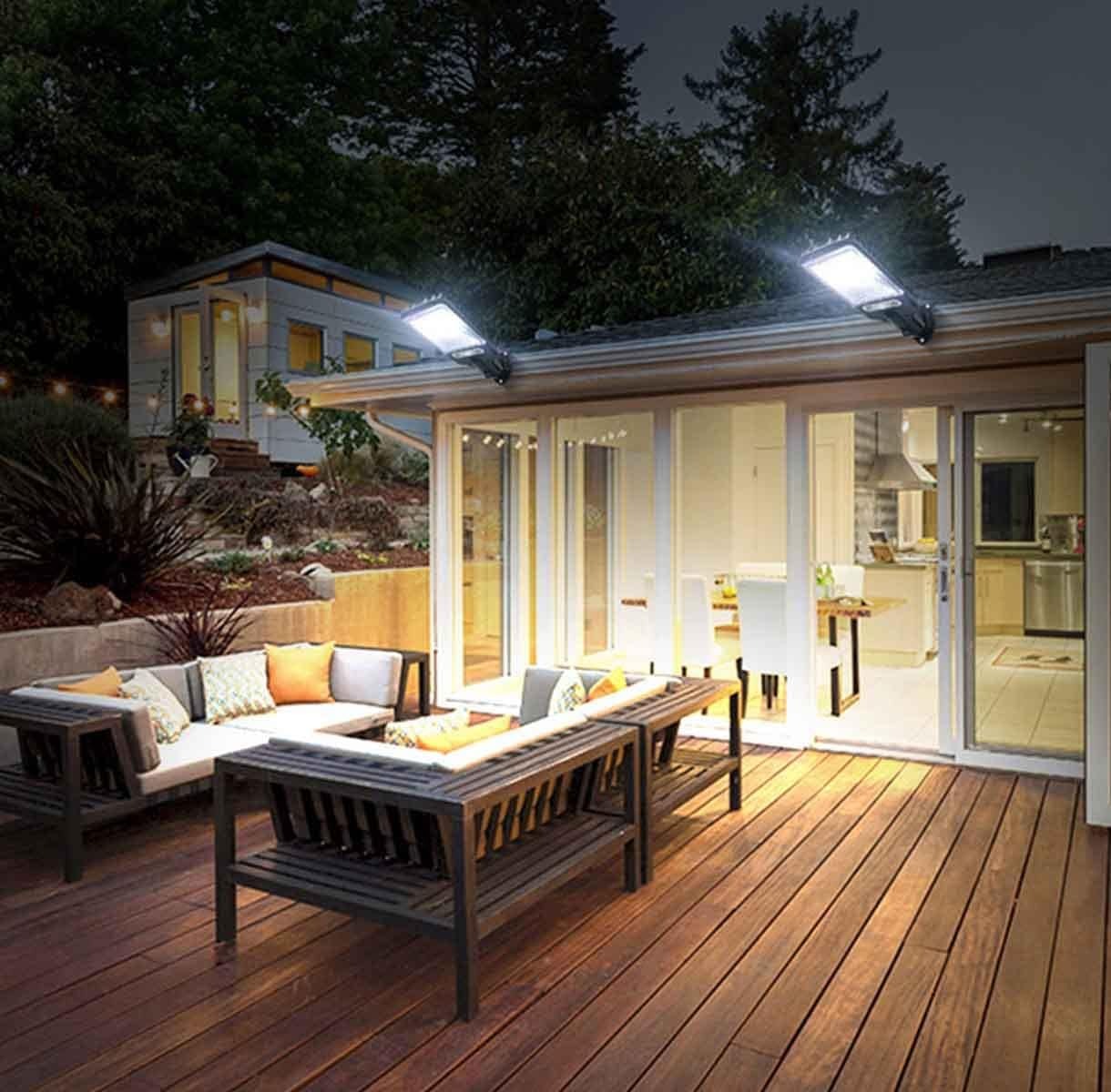 Солнечная лампа с датчиком