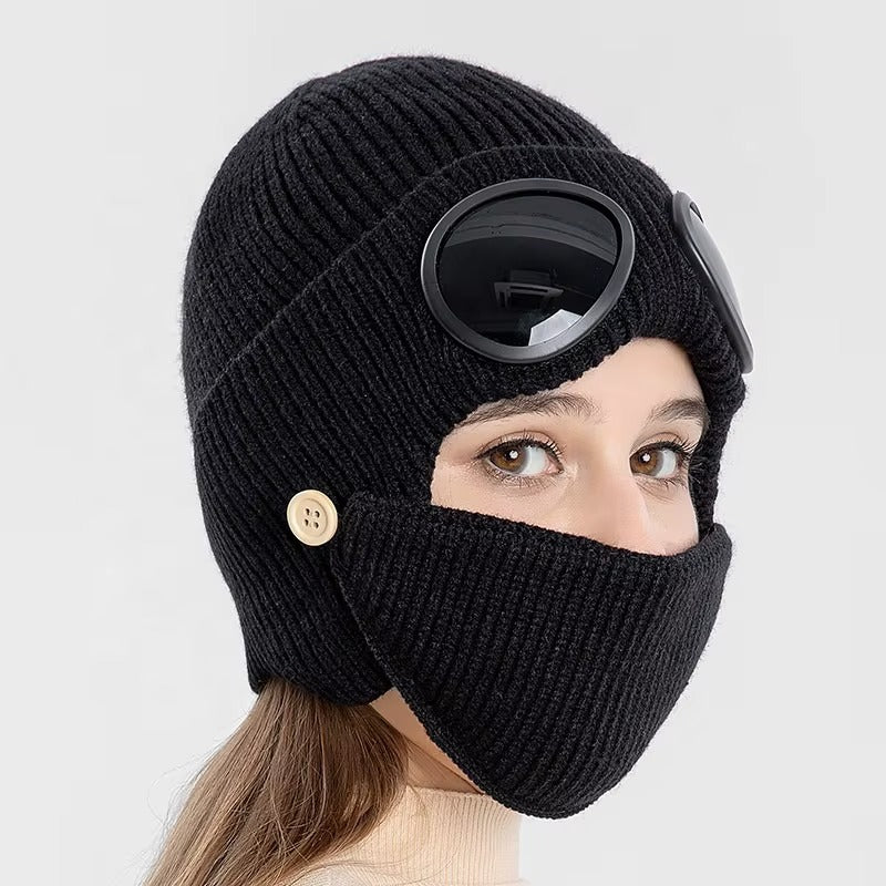 Зимняя шапка 3-в-1