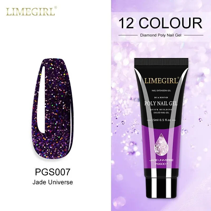 Набор для маникюра с натуральным гелем для наращивания ногтей