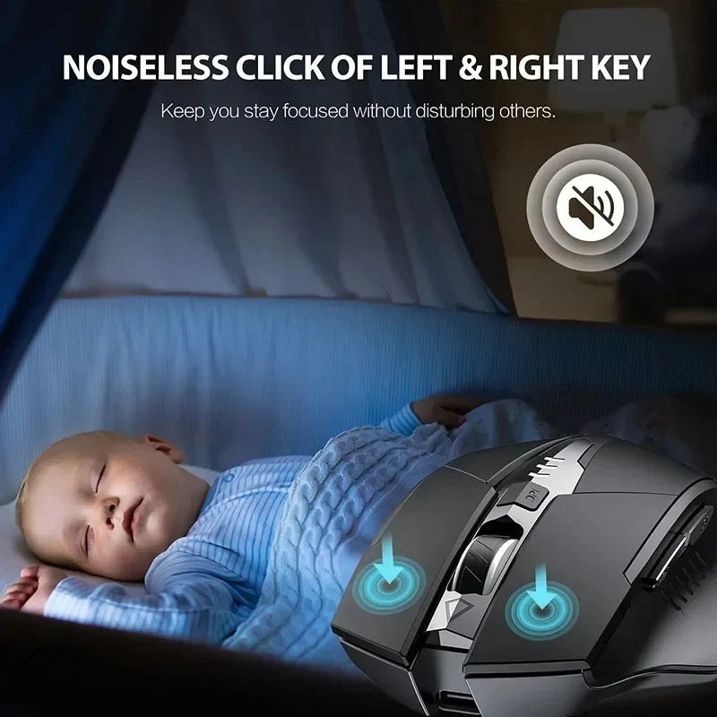 Беспроводная Bluetooth-мышь с тремя режимами