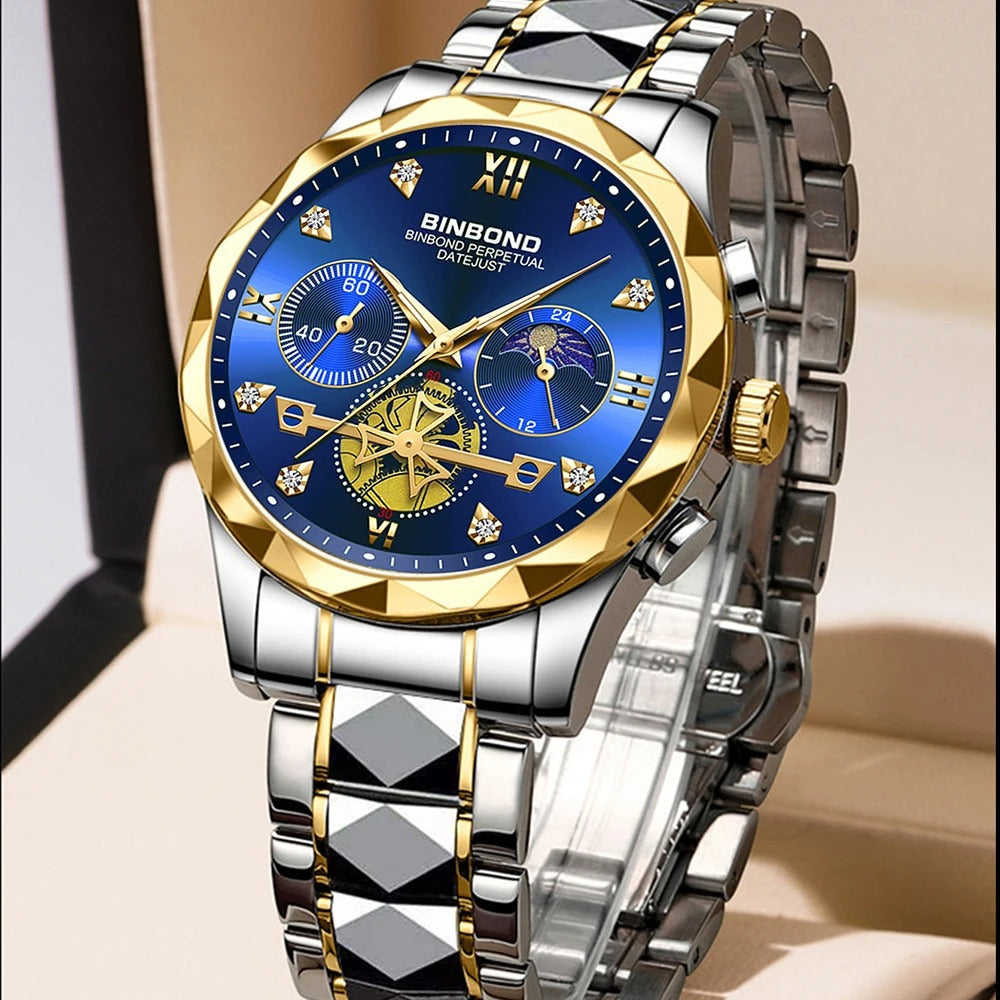 Многофункциональные кварцевые часы