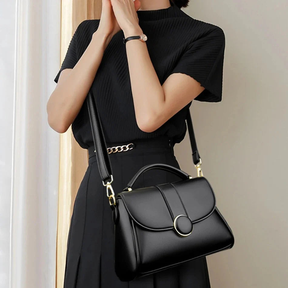 Ретро-сумка из кожи