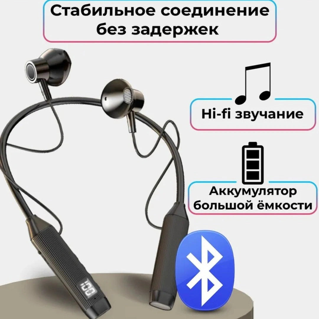 Беспроводной шейный наушник
