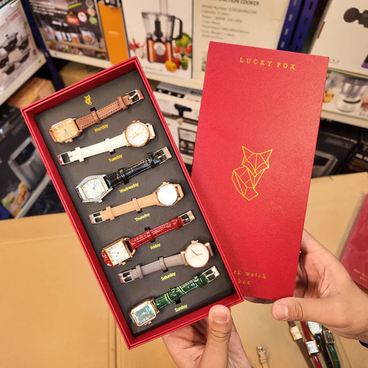 Набор из 7 женских часов