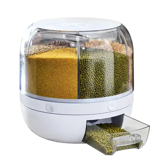 Поворотный контейнер для круп