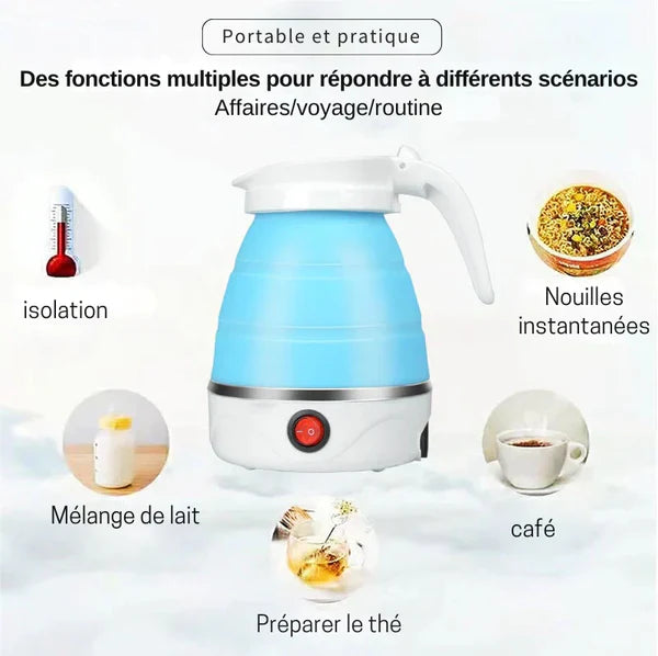 Портативный складной электрический чайник