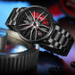 Мужские часы с дизайном автомобильной шины