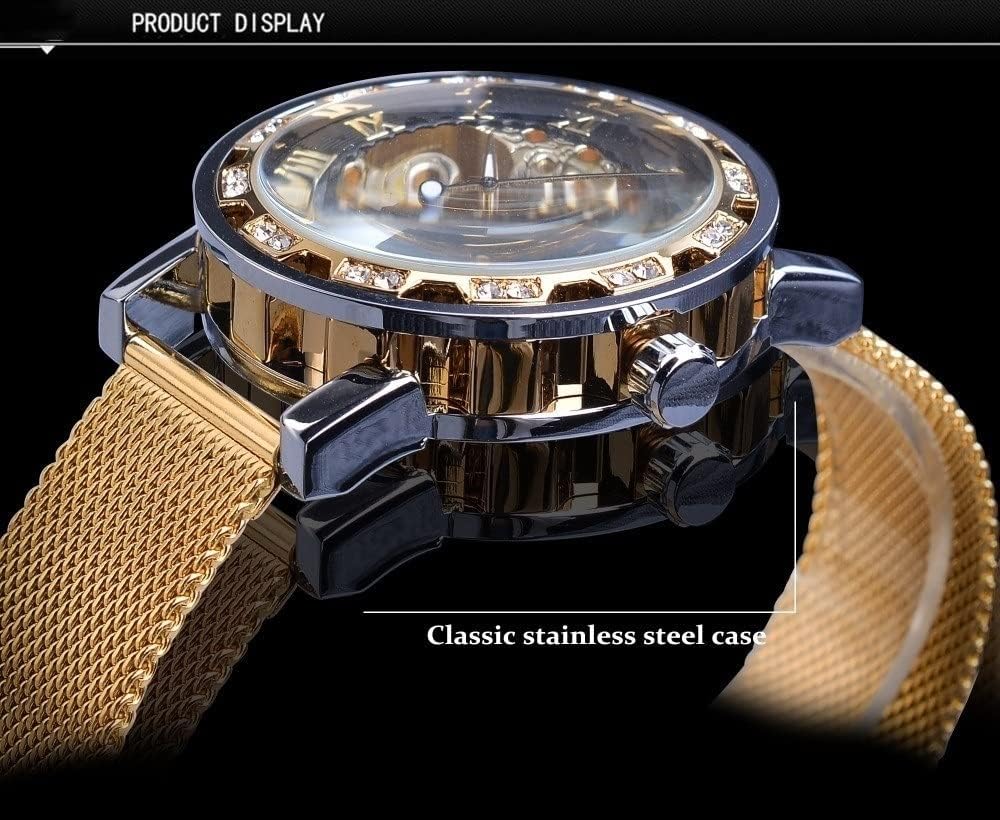 Ретро Часы Skeleton Люкс