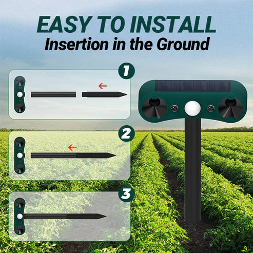 Солнечная сигнализация с датчиком движения