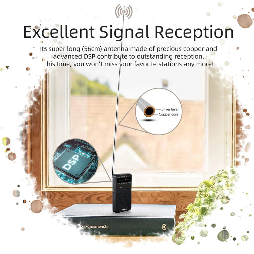 Портативное мини-радио Brunus