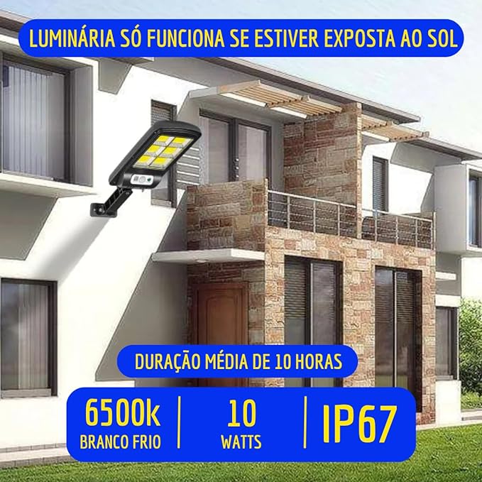 Солнечная лампа 120 LED с датчиком движения