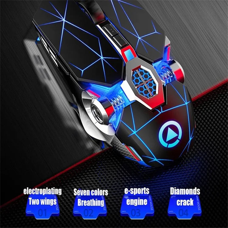 Эргономичная беспроводная игровая мышь