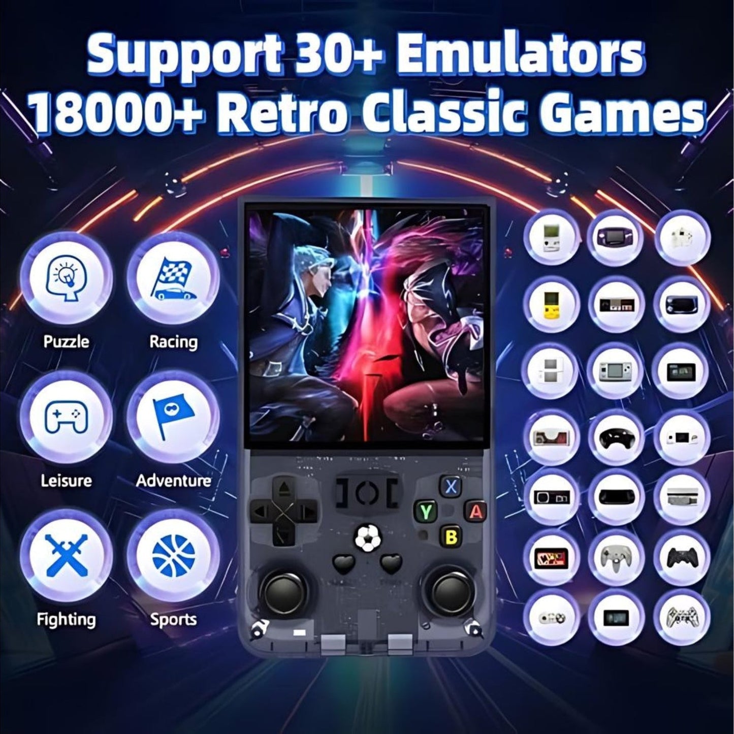 Игровая ретро-консоль R36