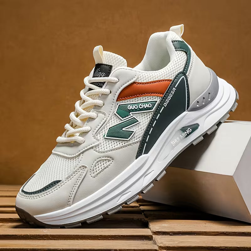 Мужские легкие дышащие сетчатые кроссовки