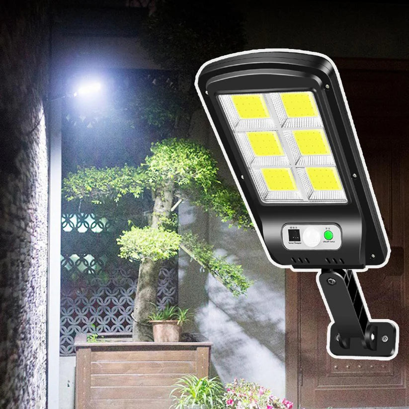 Солнечная лампа 120 LED с датчиком движения