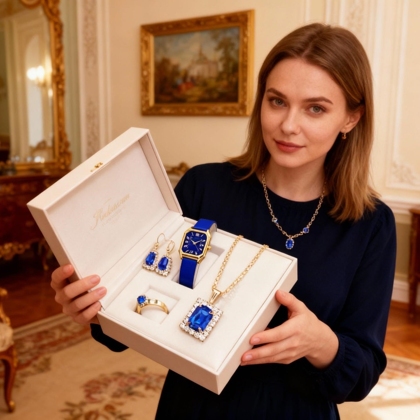 Элегантный женский комплект из 5 предметов