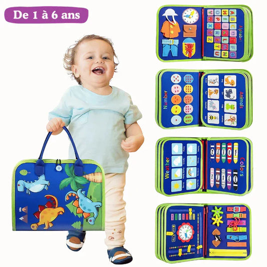 Образовательная книга для развития мелкой моторики у детей