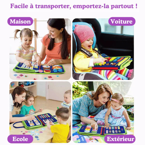 Образовательная книга для развития мелкой моторики у детей