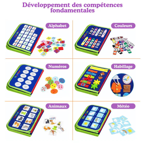 Образовательная книга для развития мелкой моторики у детей