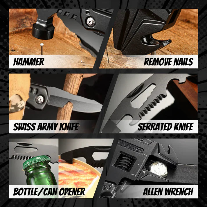 Многофункциональные плоскогубцы из нержавеющей стали