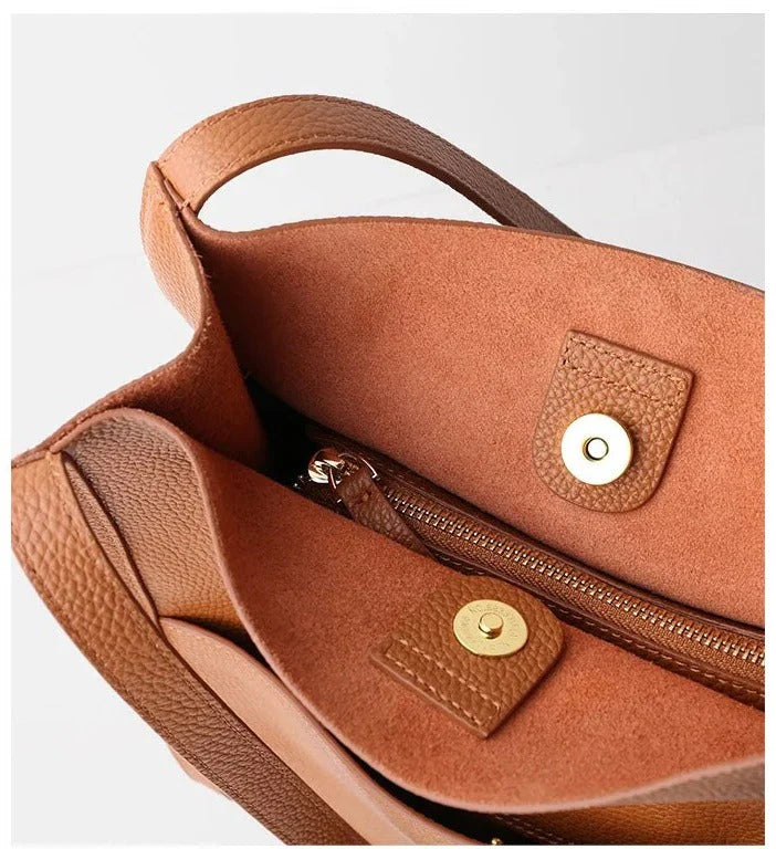 Женская сумка из мягкой натуральной кожи