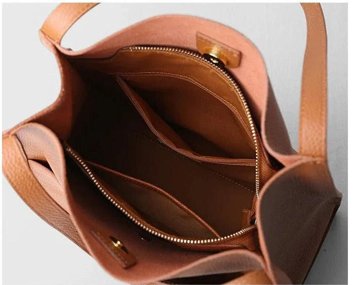 Женская сумка из мягкой натуральной кожи