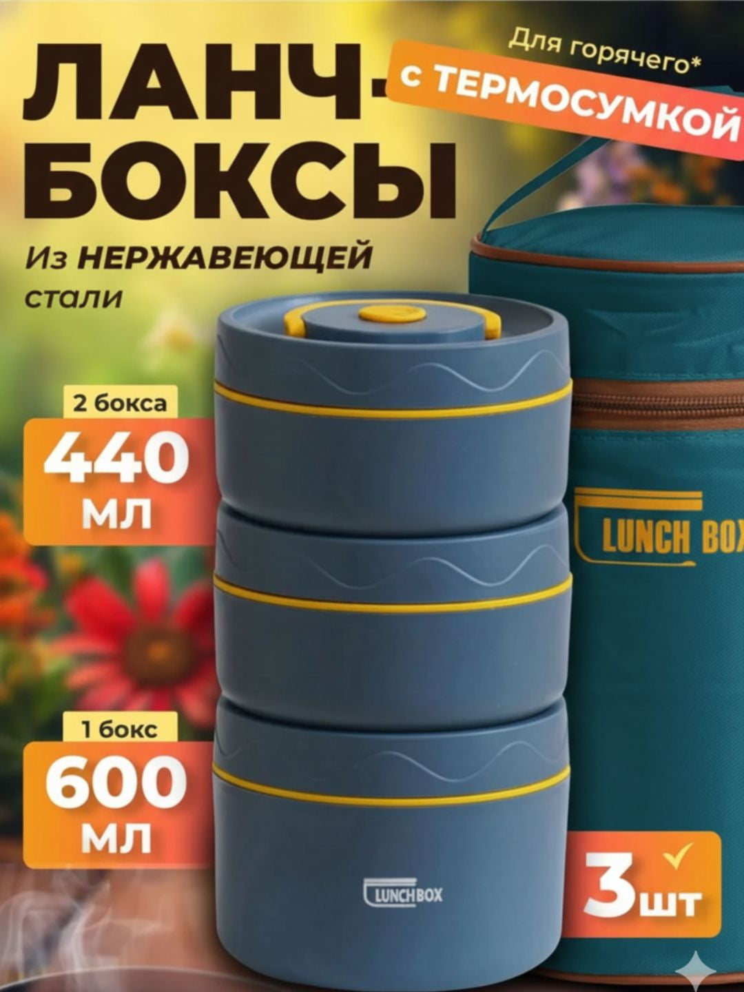 Ланч бокс с термосумкой