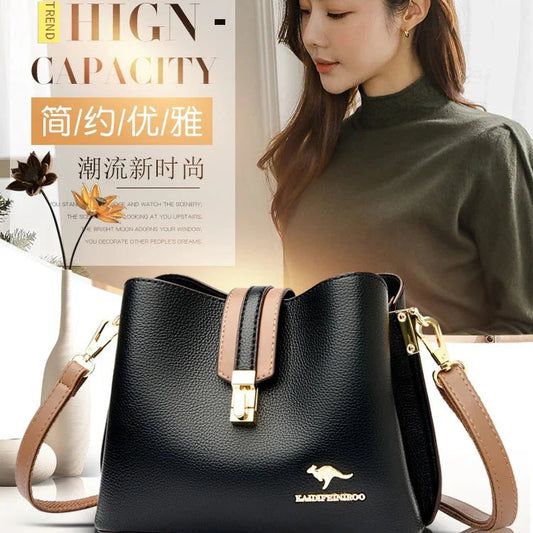 Сумка-мешок из натуральной кожи