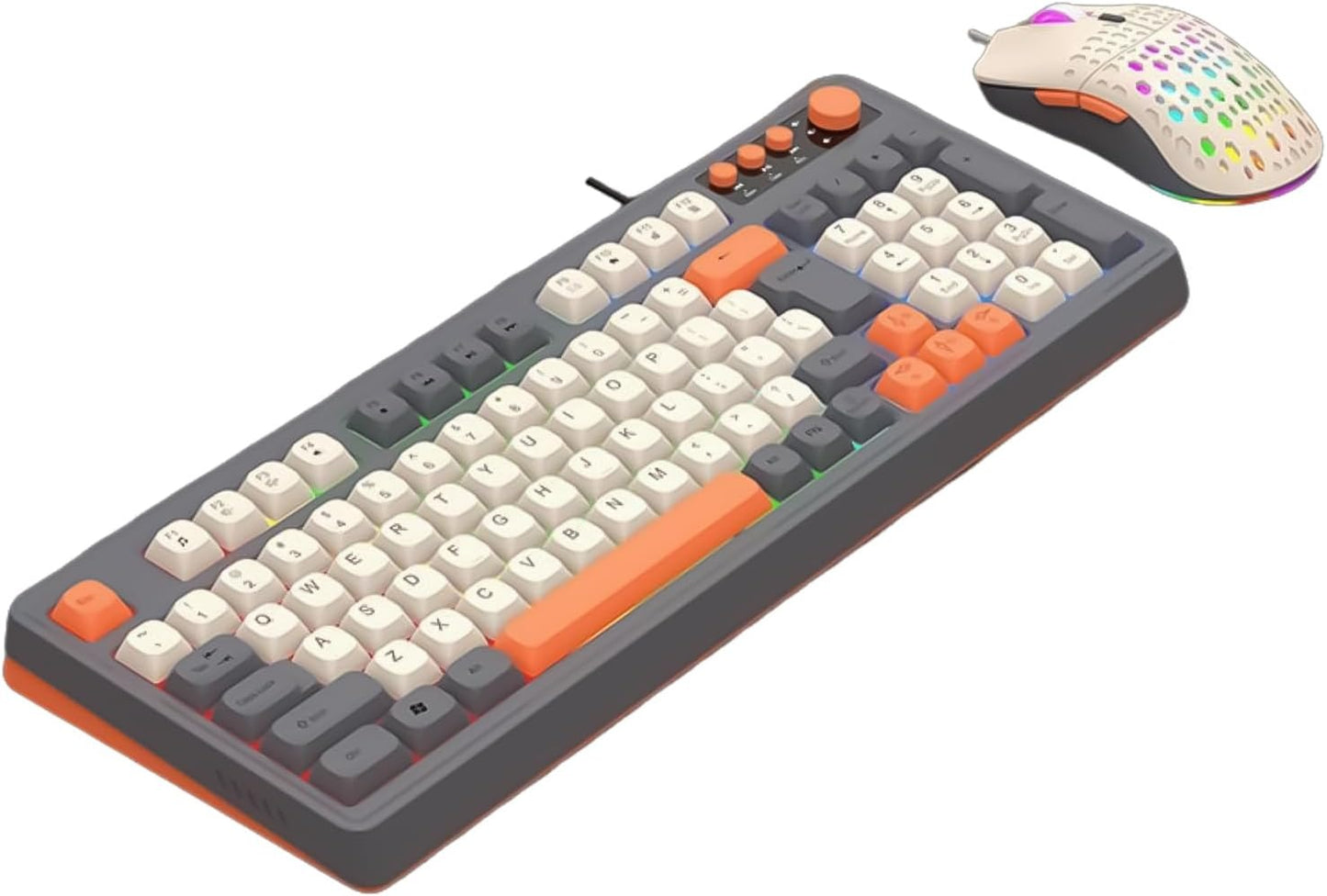 Игровой комплект клавиатура + мышь RGB T98