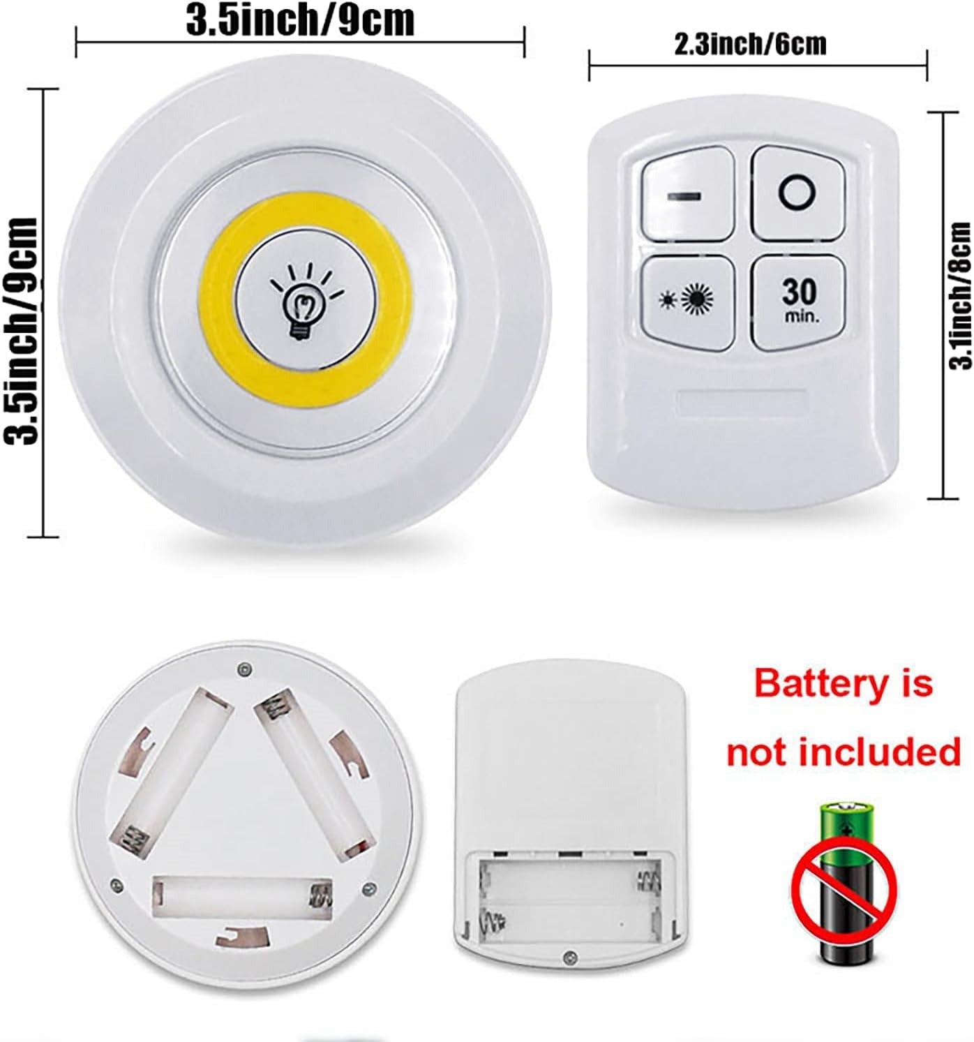 3 практичные LED с пультом