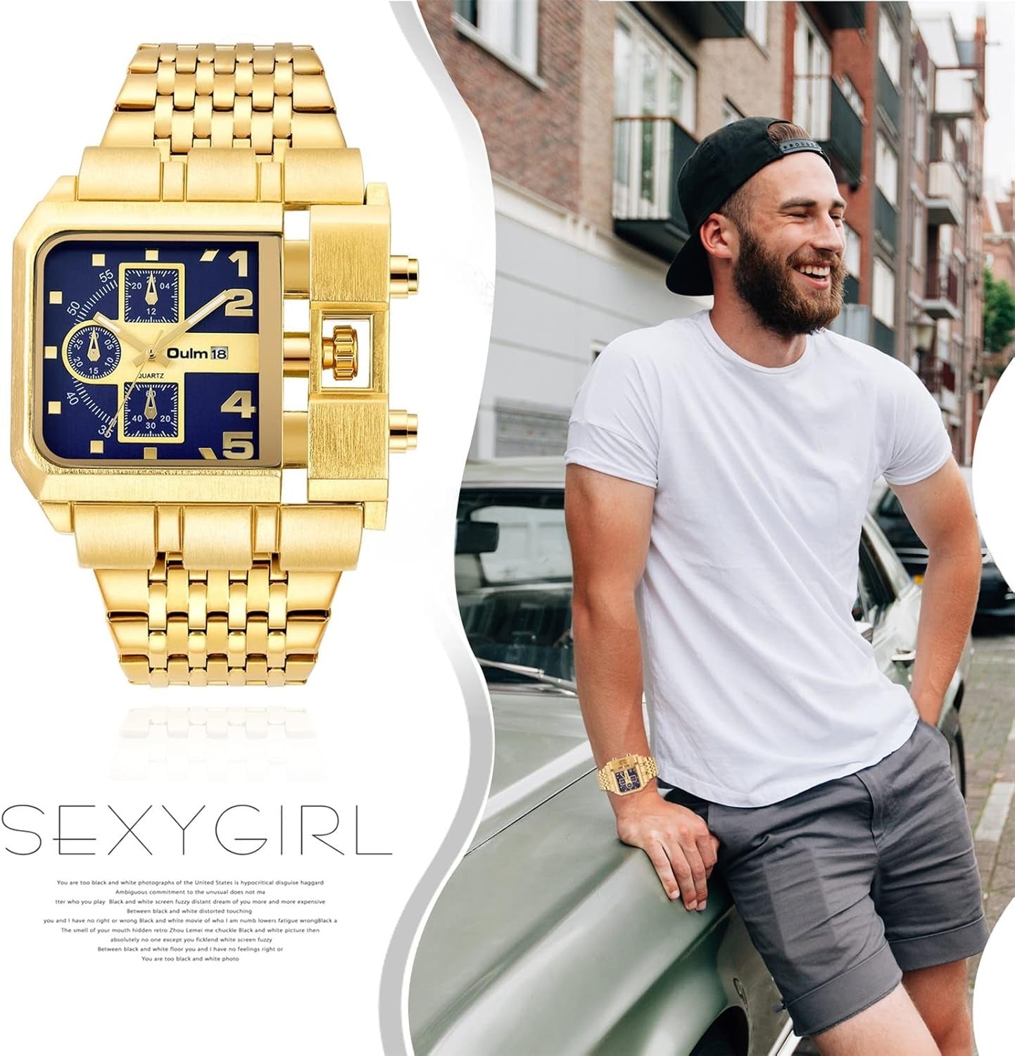 Стильные мужские часы