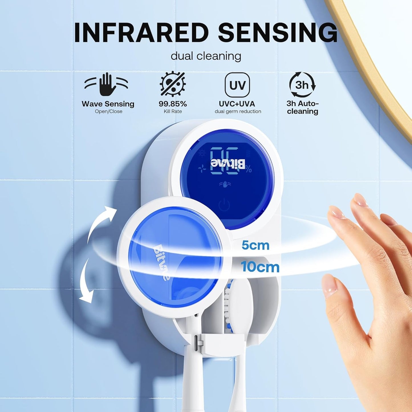 UV-очиститель зубной щётки