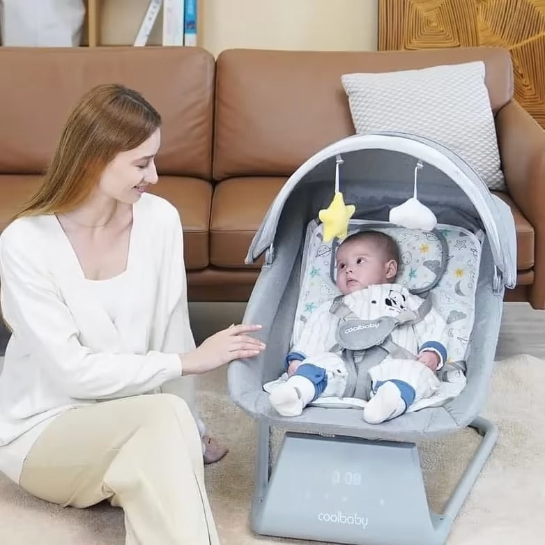 Электрические детские качели