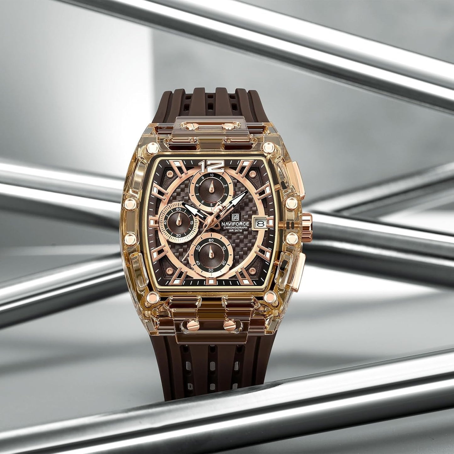 Мужские спортивные водонепроницаемые часы 50М