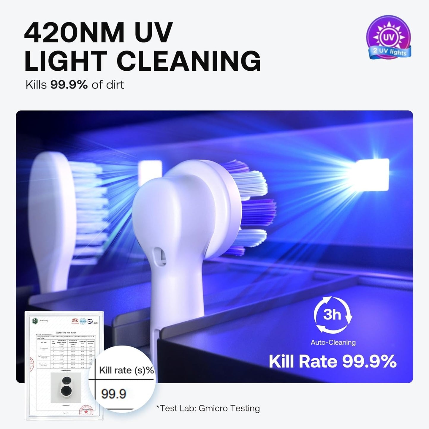 UV-очиститель зубной щётки