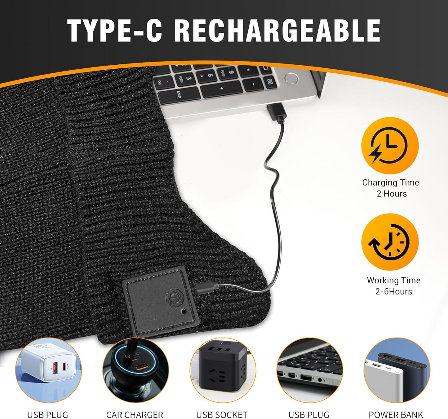 Зимняя шапка с встроенным светом