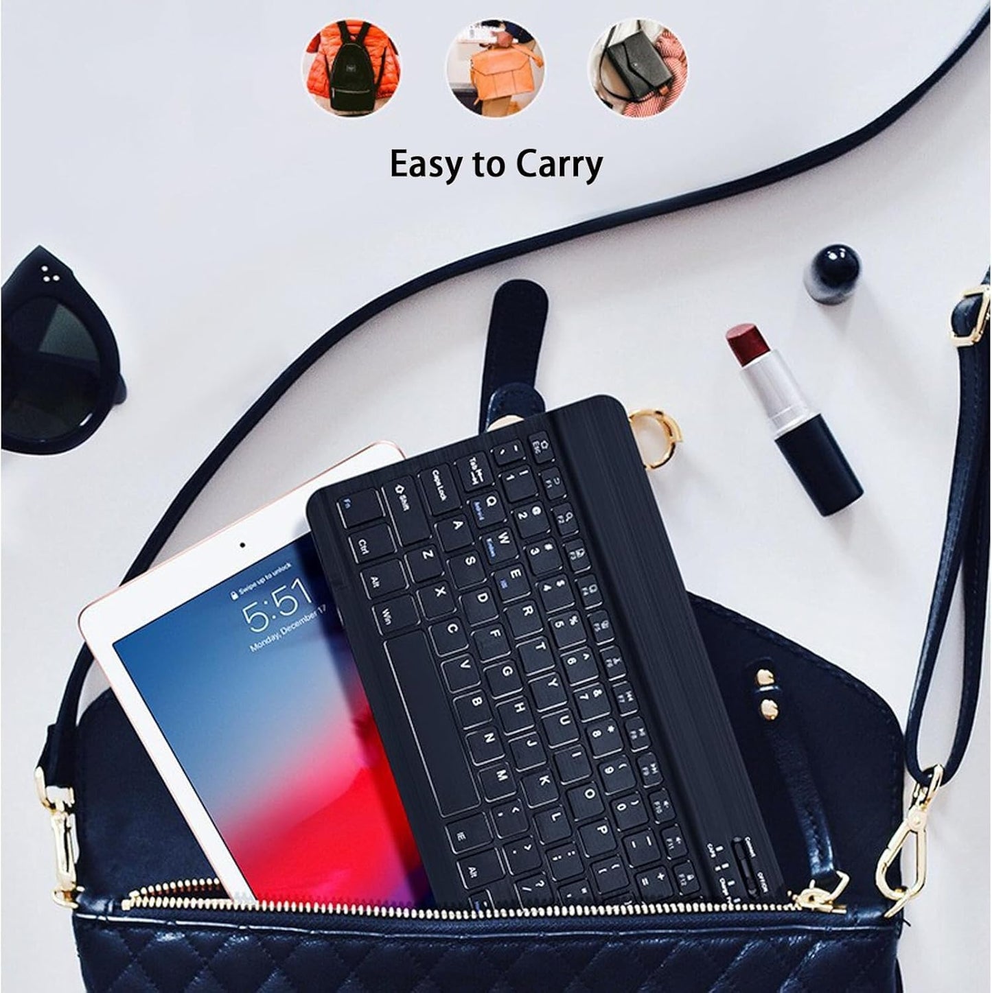 Мини Bluetooth клавиатура и мышь