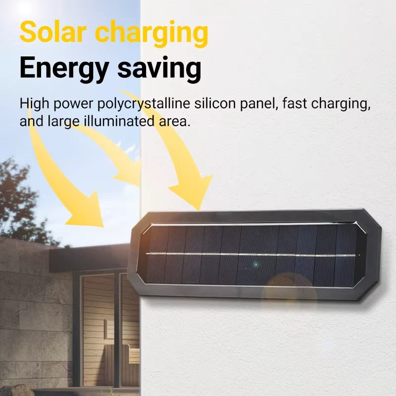 Солнечный настенный LED-светильник