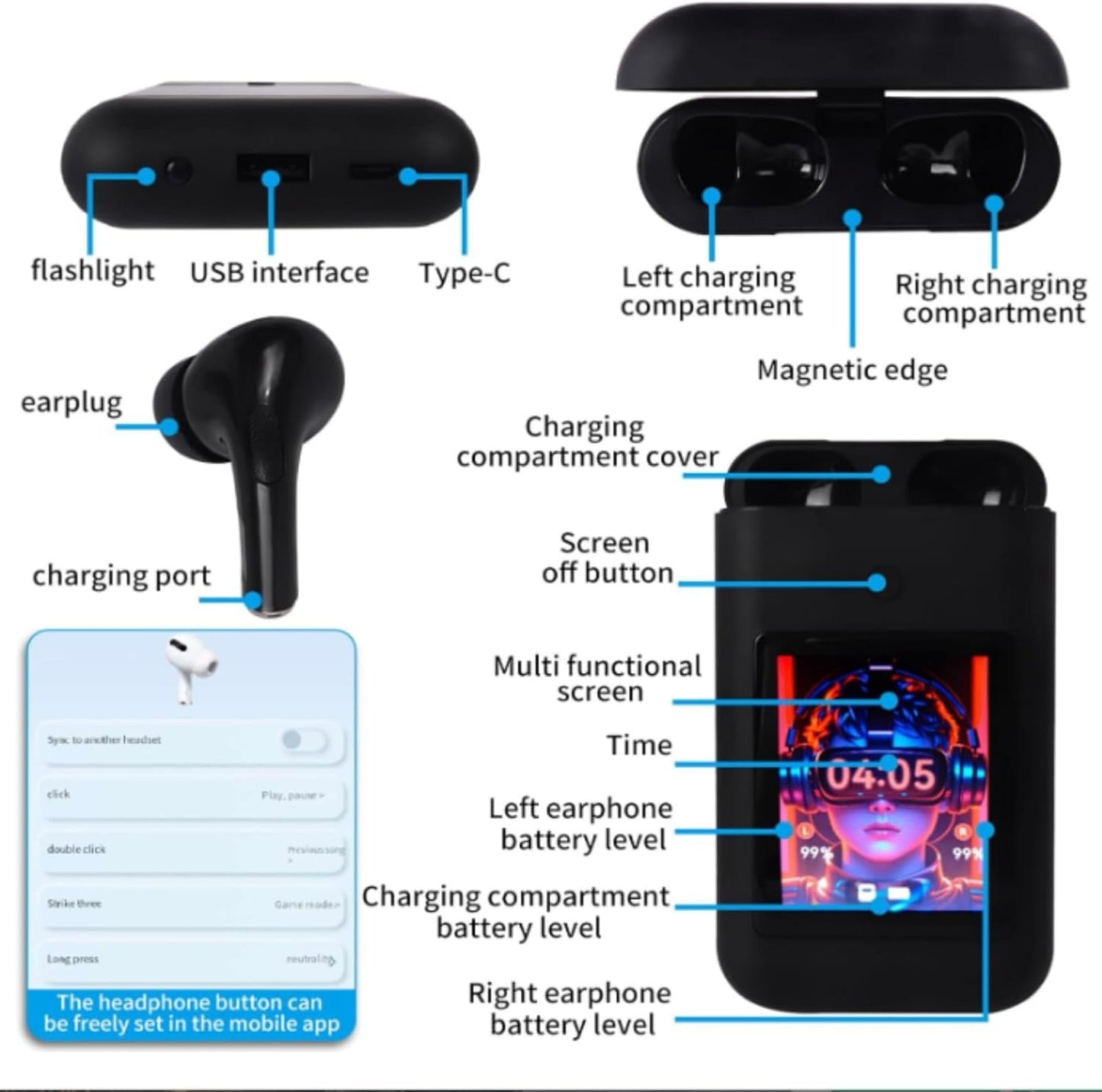 Беспроводные Bluetooth наушники