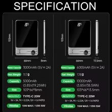 Ультратонкий портативный аккумулятор 10000 мА·ч