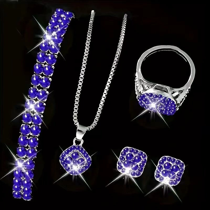 Набор ювелирных украшений для женщин Люкс