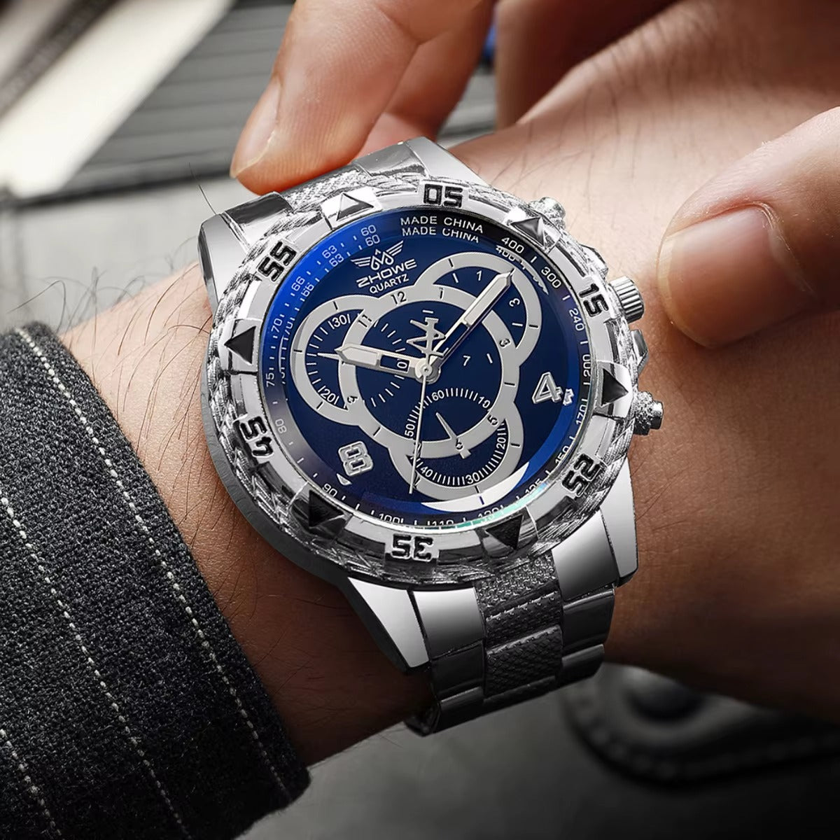 Премиум мужские водонепроницаемые часы