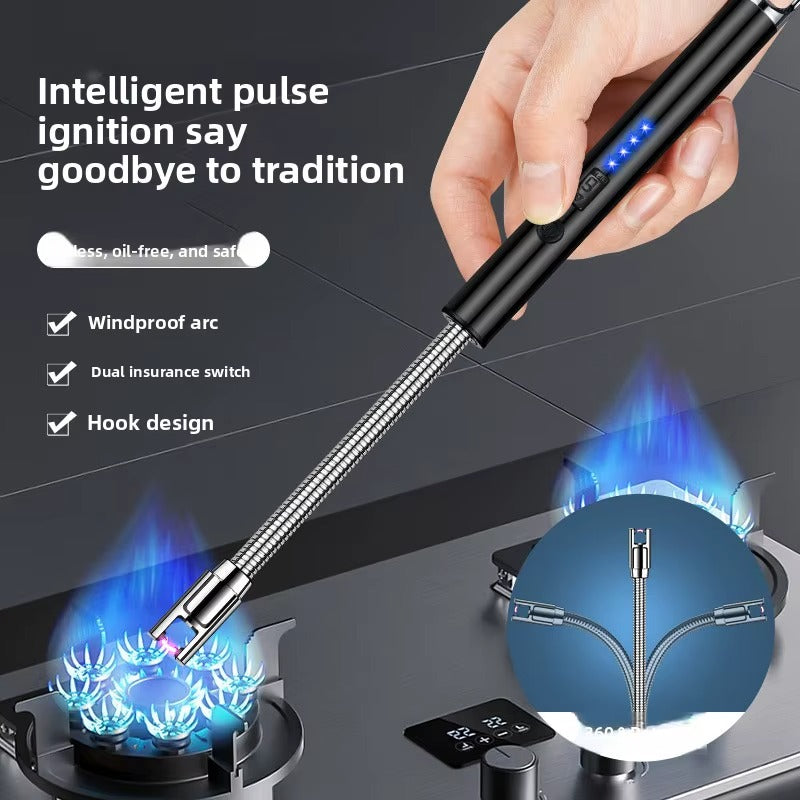 Электронная мини-зажигалка с USB-зарядкой