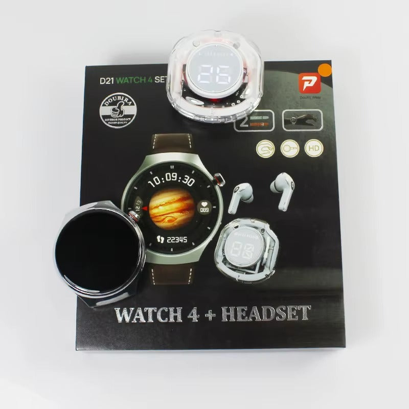 Часы 4 с Bluetooth-наушниками