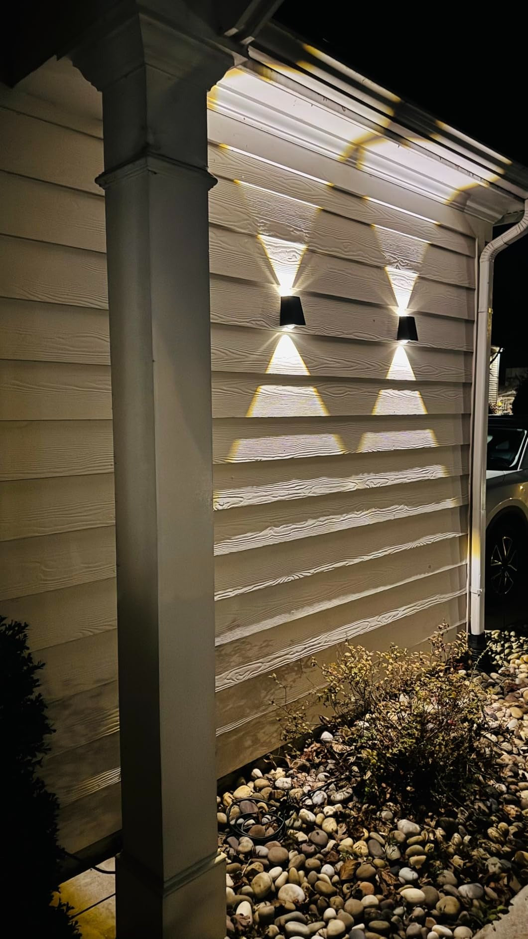 Солнечный настенный светильник