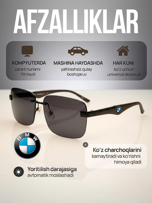 Очки-хамелеоны 3 в 1 BMW
