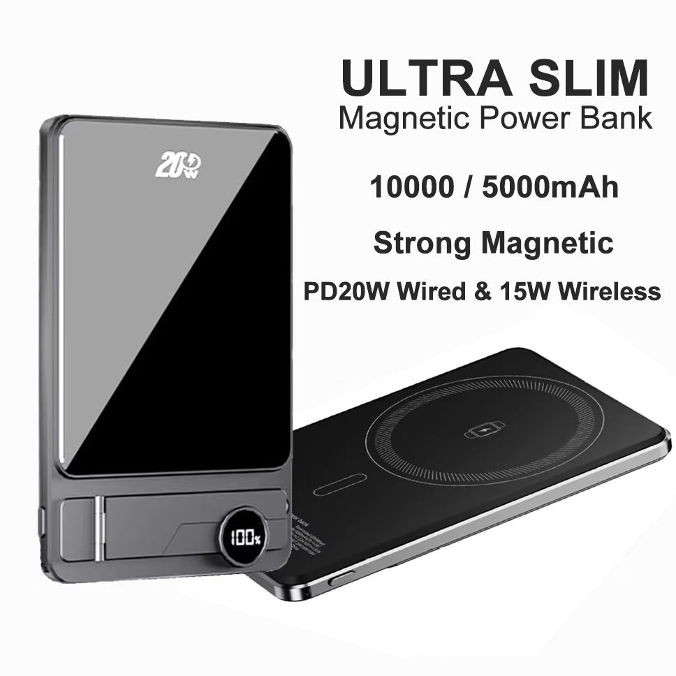 Ультратонкий портативный аккумулятор 10000 мА·ч