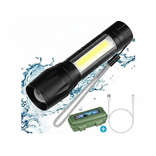 USB перезаряжаемый LED фонарик