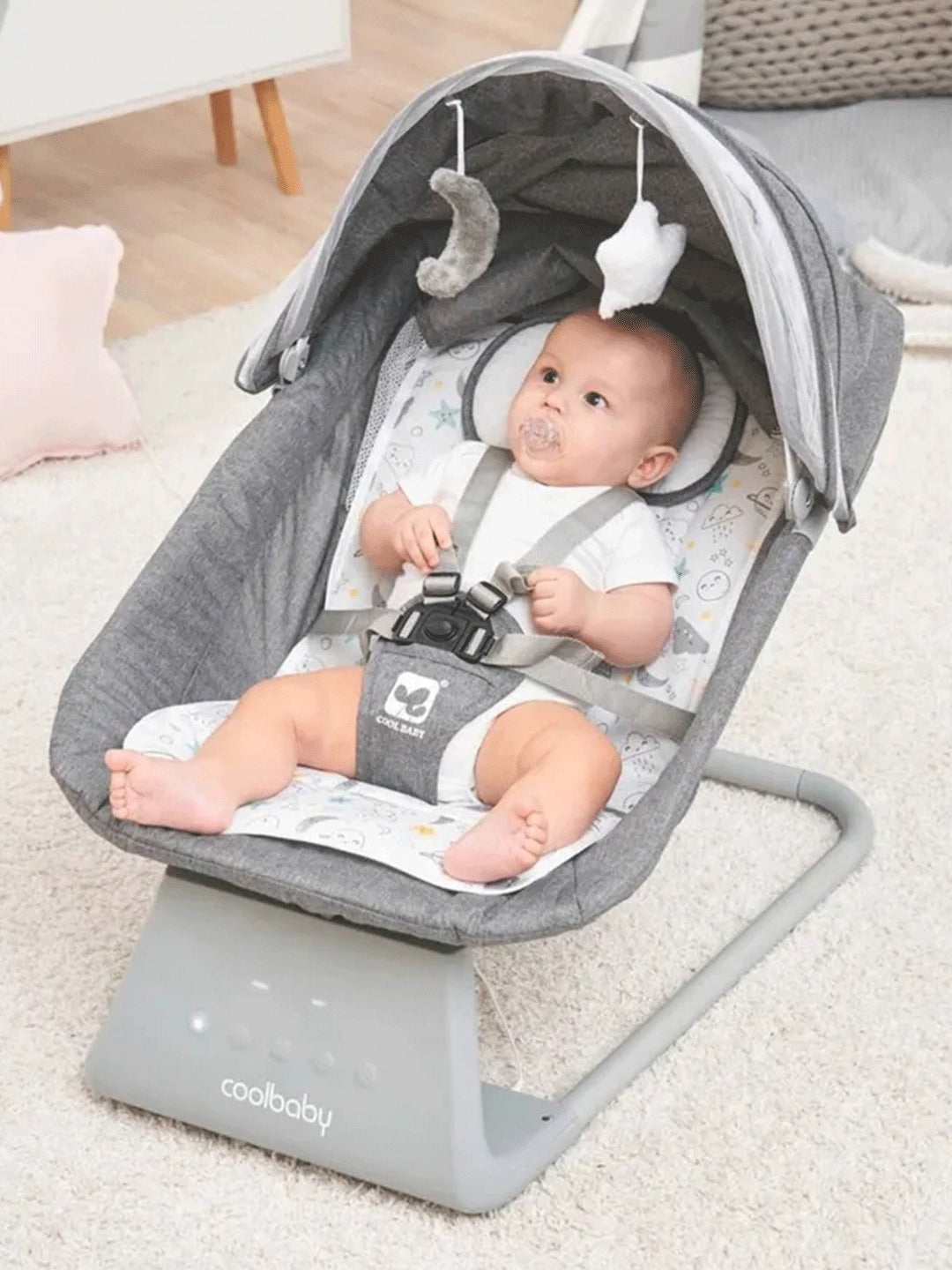 Электрические детские качели